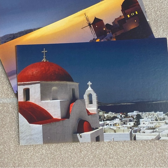 NEW 10 Santorini-(Greece) travel sites Postcard Post card with envelopes - Picture 4 of 6